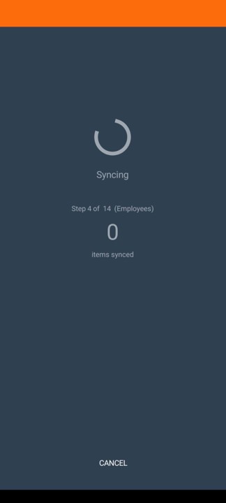 sync screen