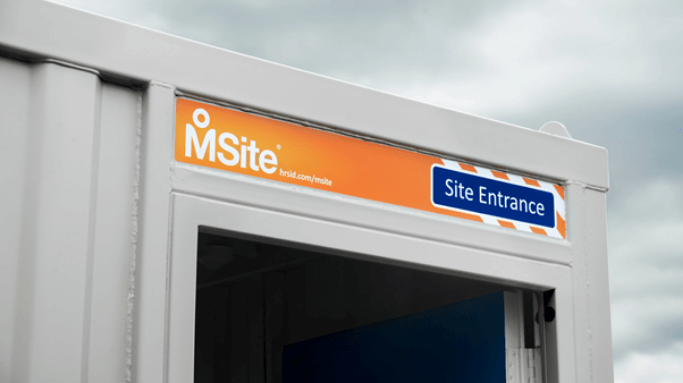 biometric site entrance